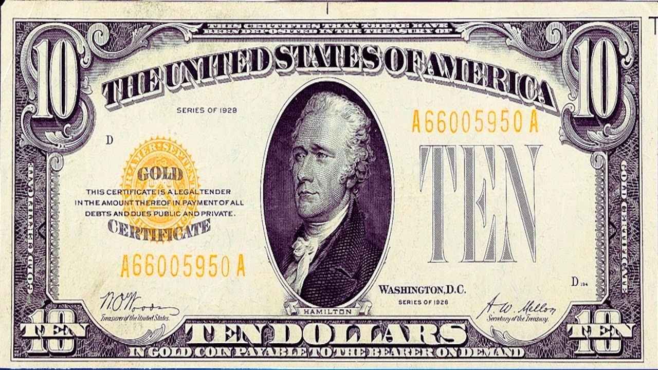 Teen’s $10 Gold Certificate Find in Grandpa’s Toolbox