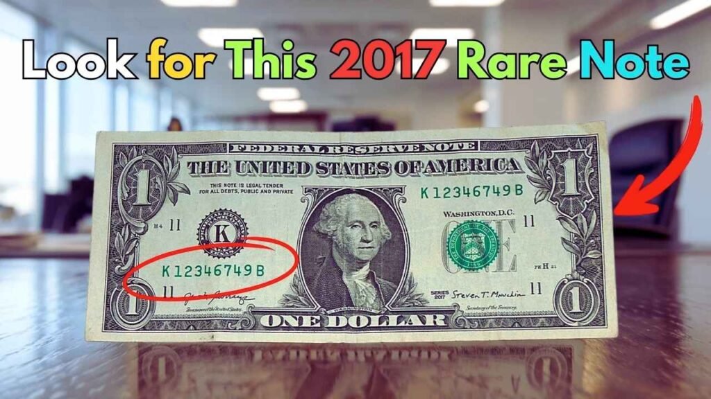 This 2017 $1 Bill Could Fetch $60000